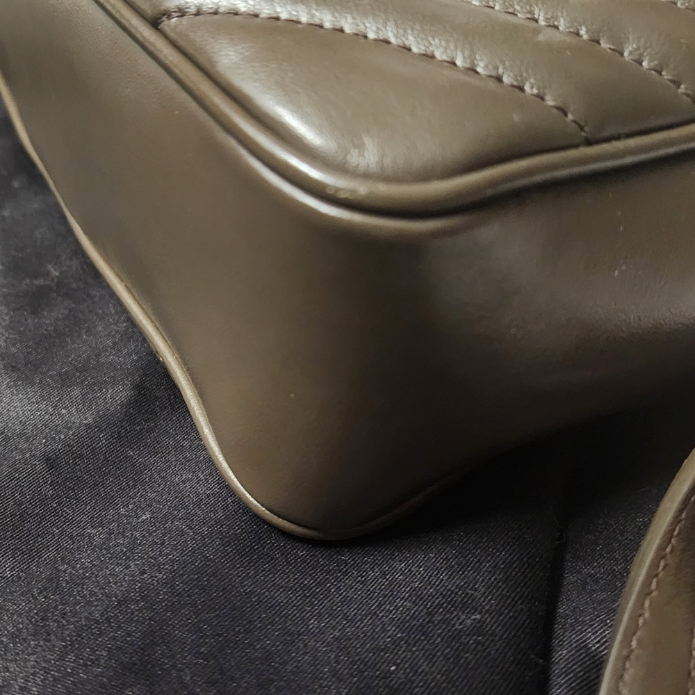Saint Laurent Monogram Lou Camera Bag - Olive - Picture 5 of 7